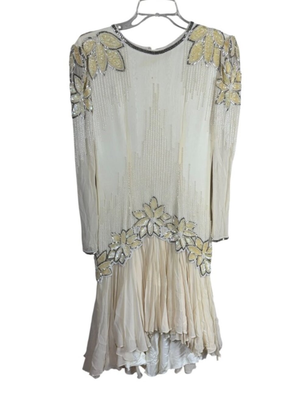 Vintage Destinee Silk Beaded Dress